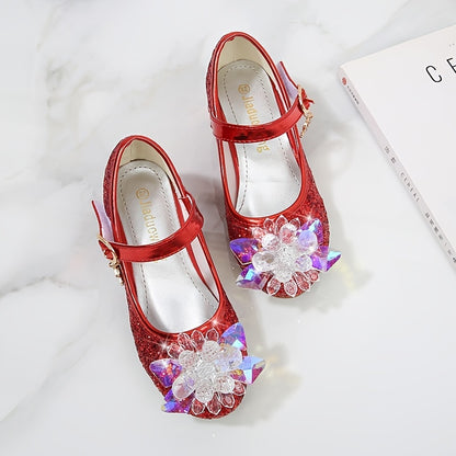 Girls’ Sparkling Ice-Themed Heels