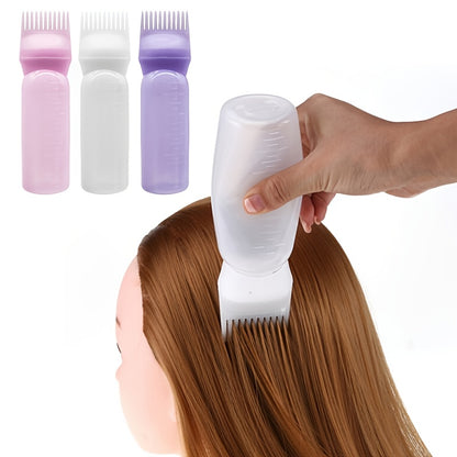 Hair Dye Applicator Bottle with Measurement Scale