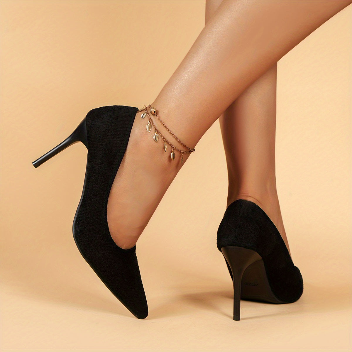 Black Stiletto Pumps for Work & Evening