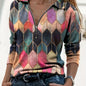 Multicolor Geometric Jacket