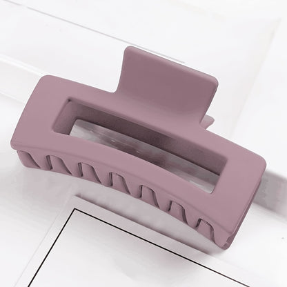 Strong-Hold Resin Hair Claw for Thick Hair