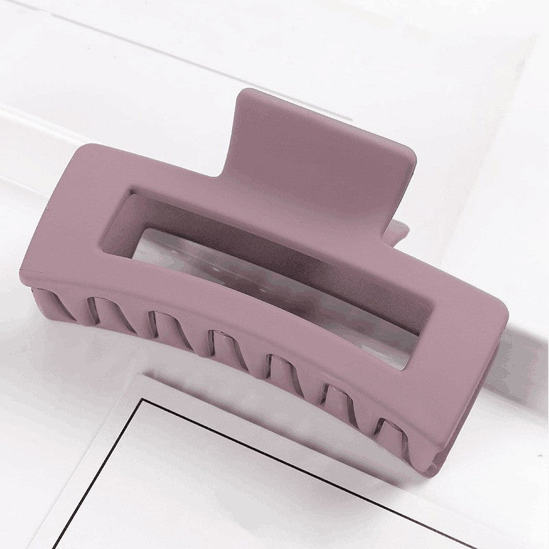 Strong-Hold Resin Hair Claw for Thick Hair